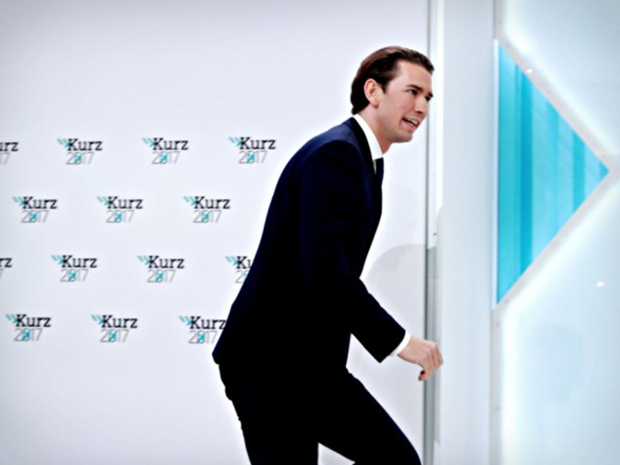 Sebastian Kurz in Vienna on Oct. 15