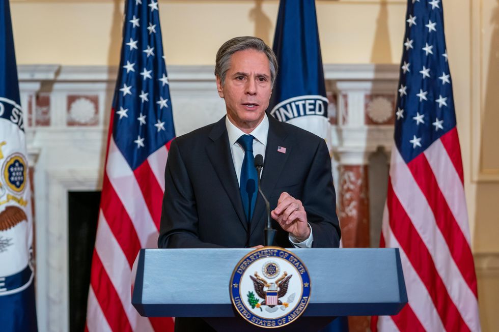 Secretary of State Antony Blinken
