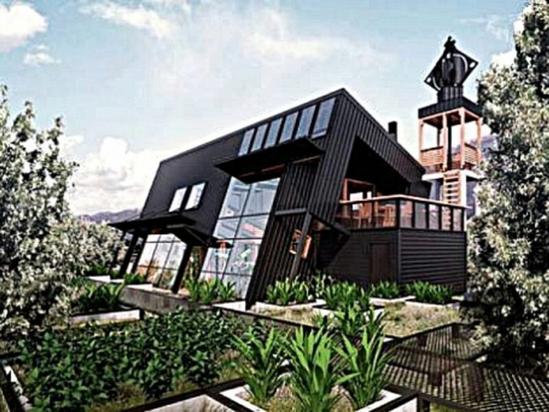 Self-sustaining country home designed by architect GermÃ¡n Spahr