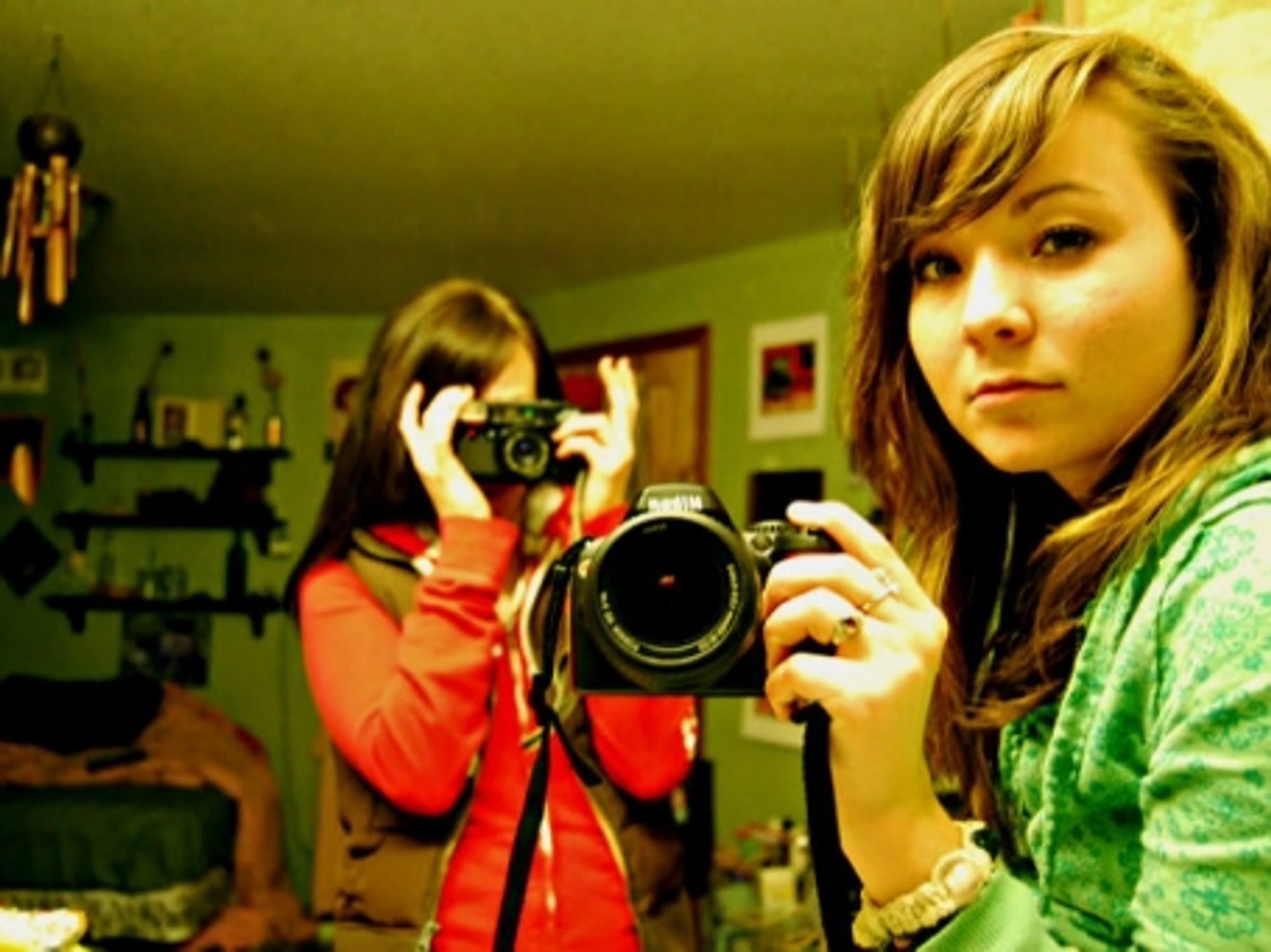 Selfies, side-by-side