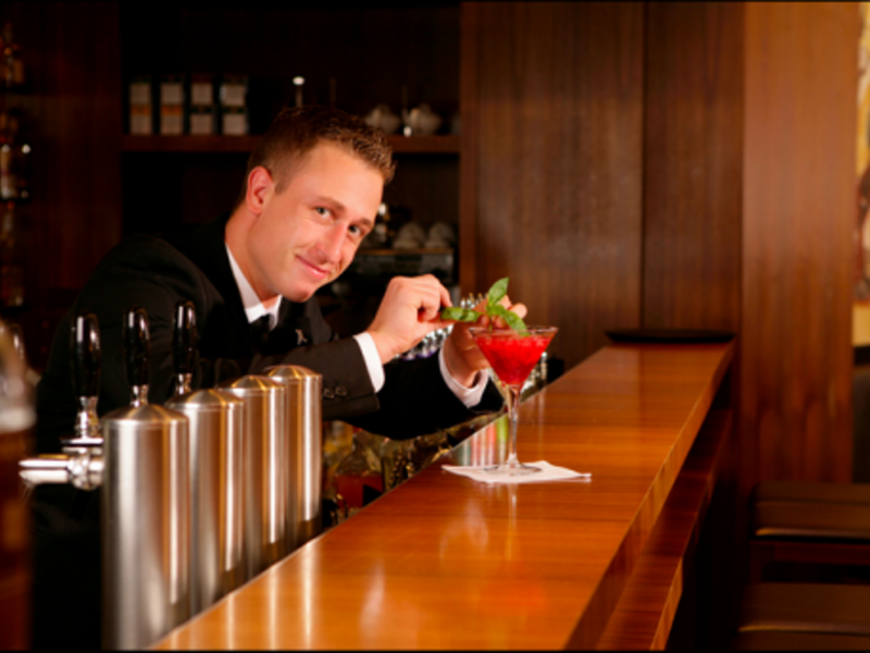 Serving up the charm at the Lutece Bar in Berlin