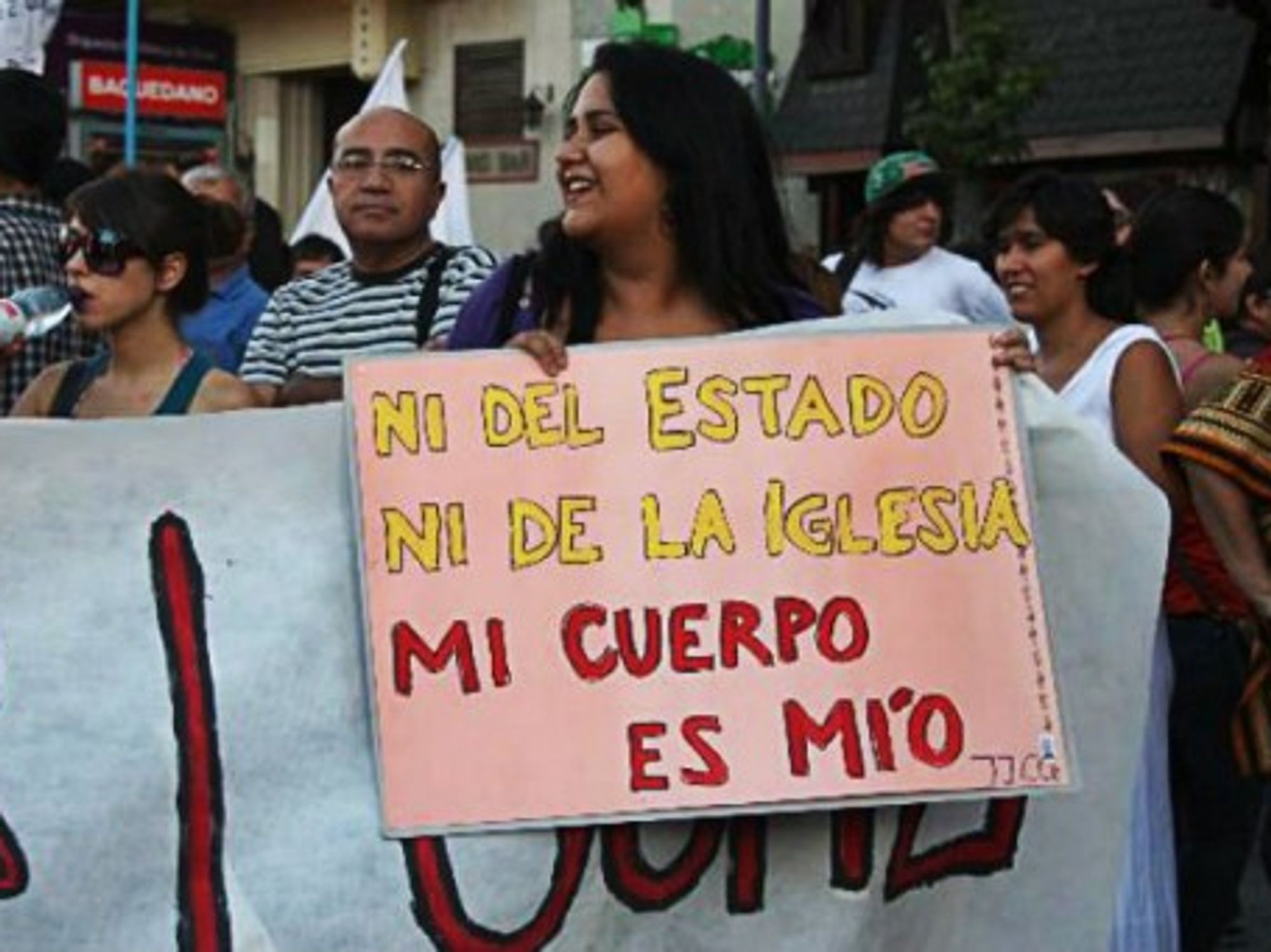 She is her own woman.