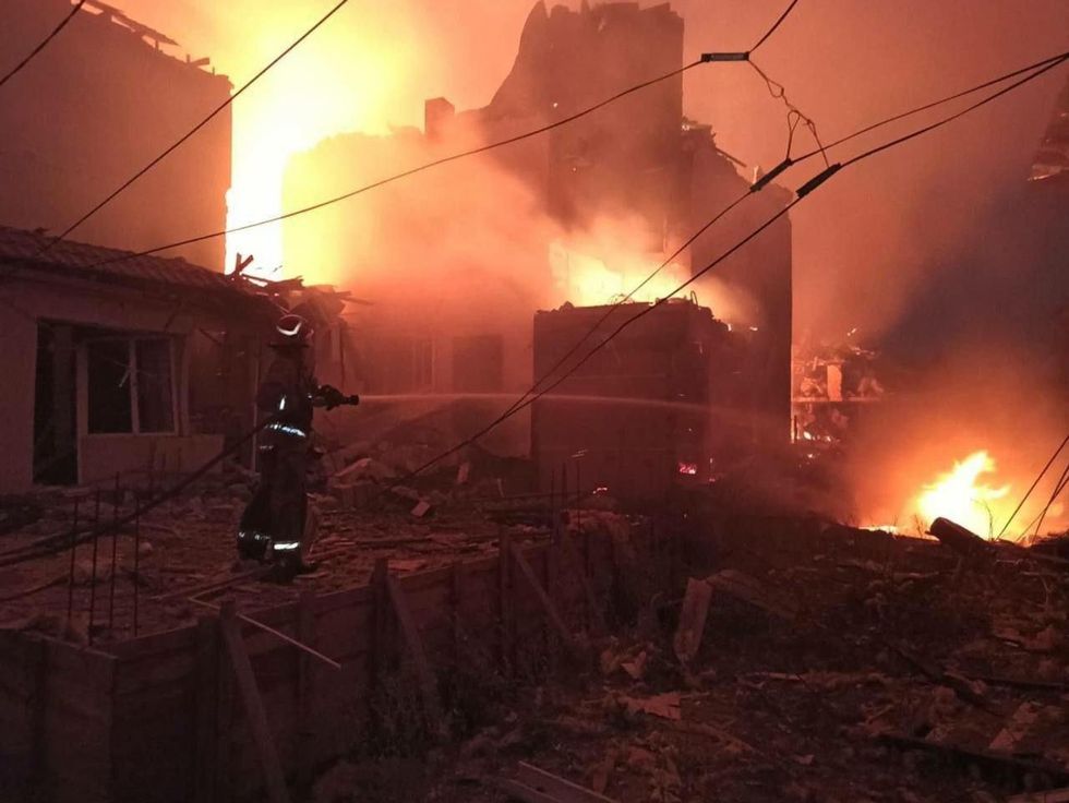 Shelling in Odessa