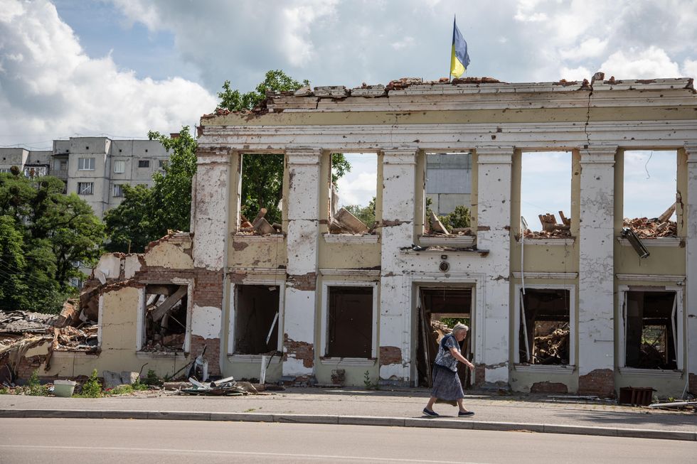 Shelling in Sumy