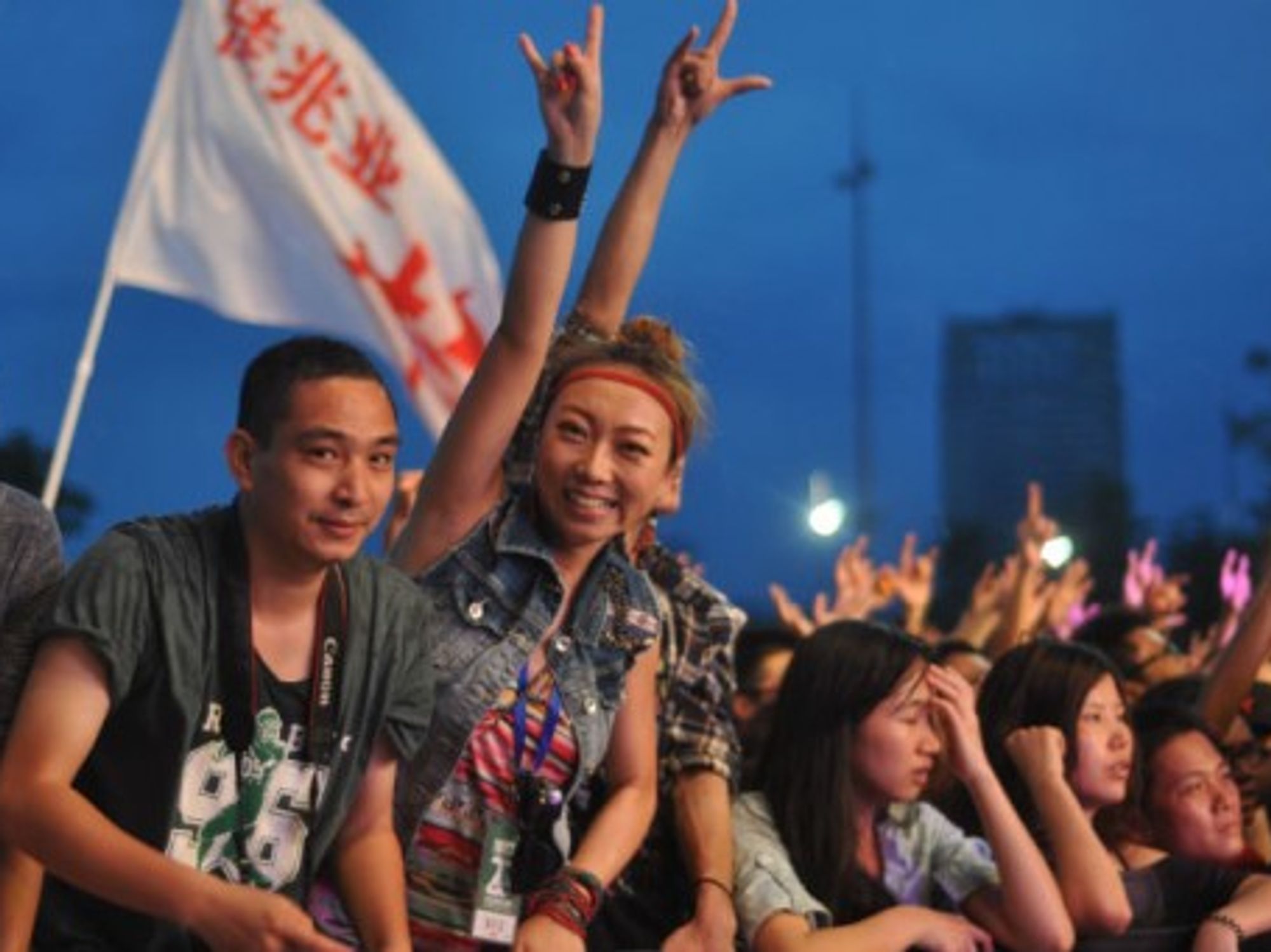 Shenzhen Midi Music Festival in May 2013