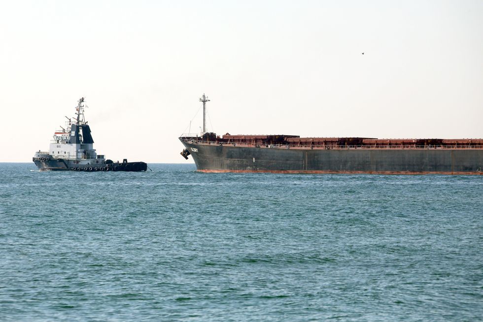 Ships carrying grain leaving Ukrainian ports early August