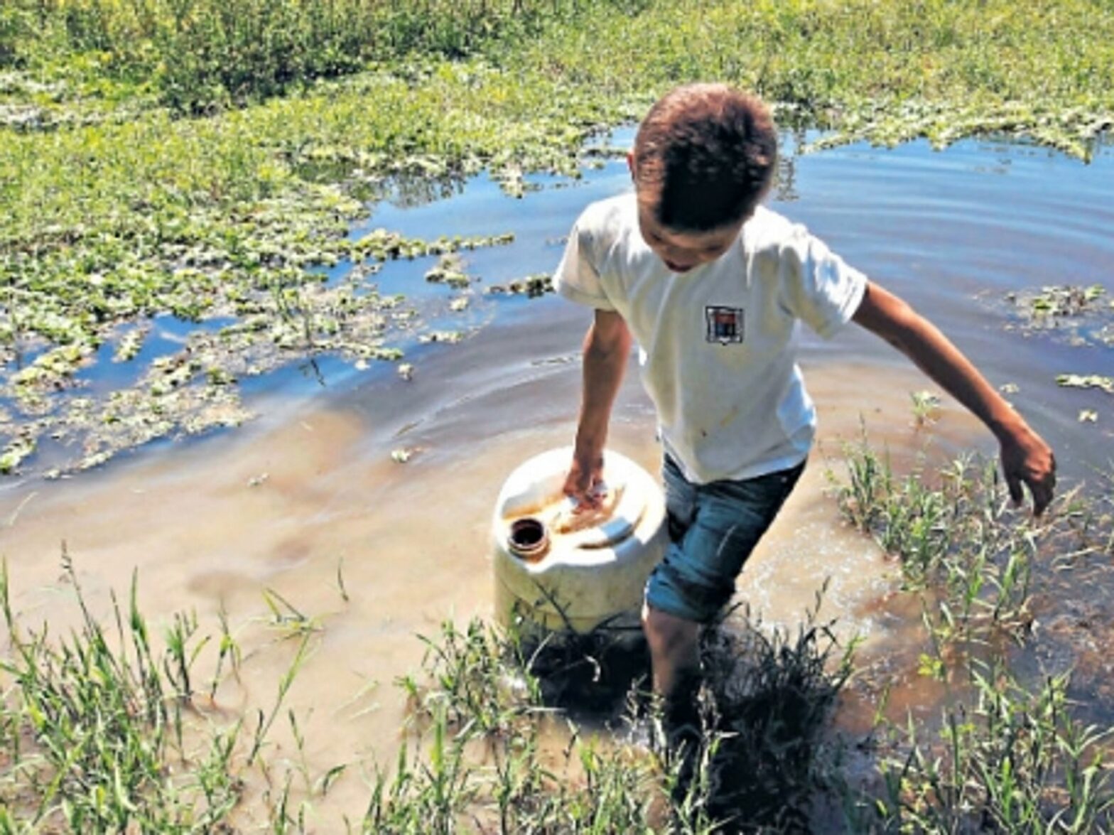 Shortages in clean water are a problem in the region