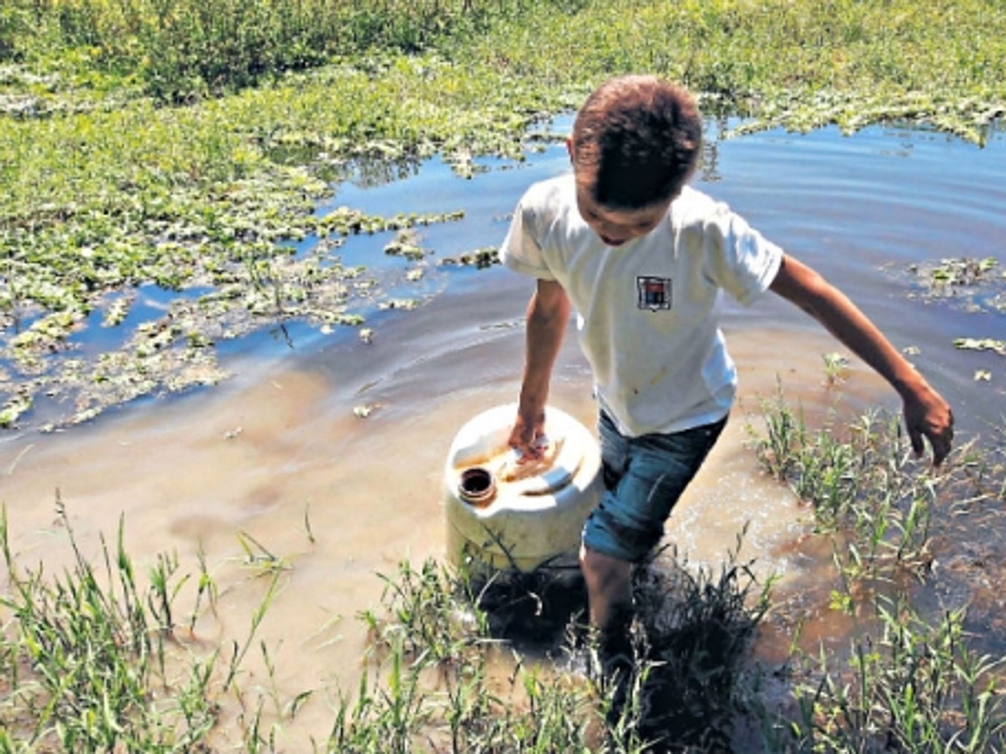 Shortages in clean water are a problem in the region