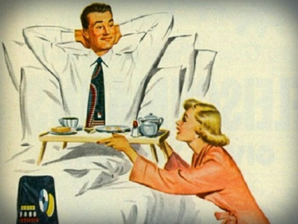 'Show her it's a man's world'