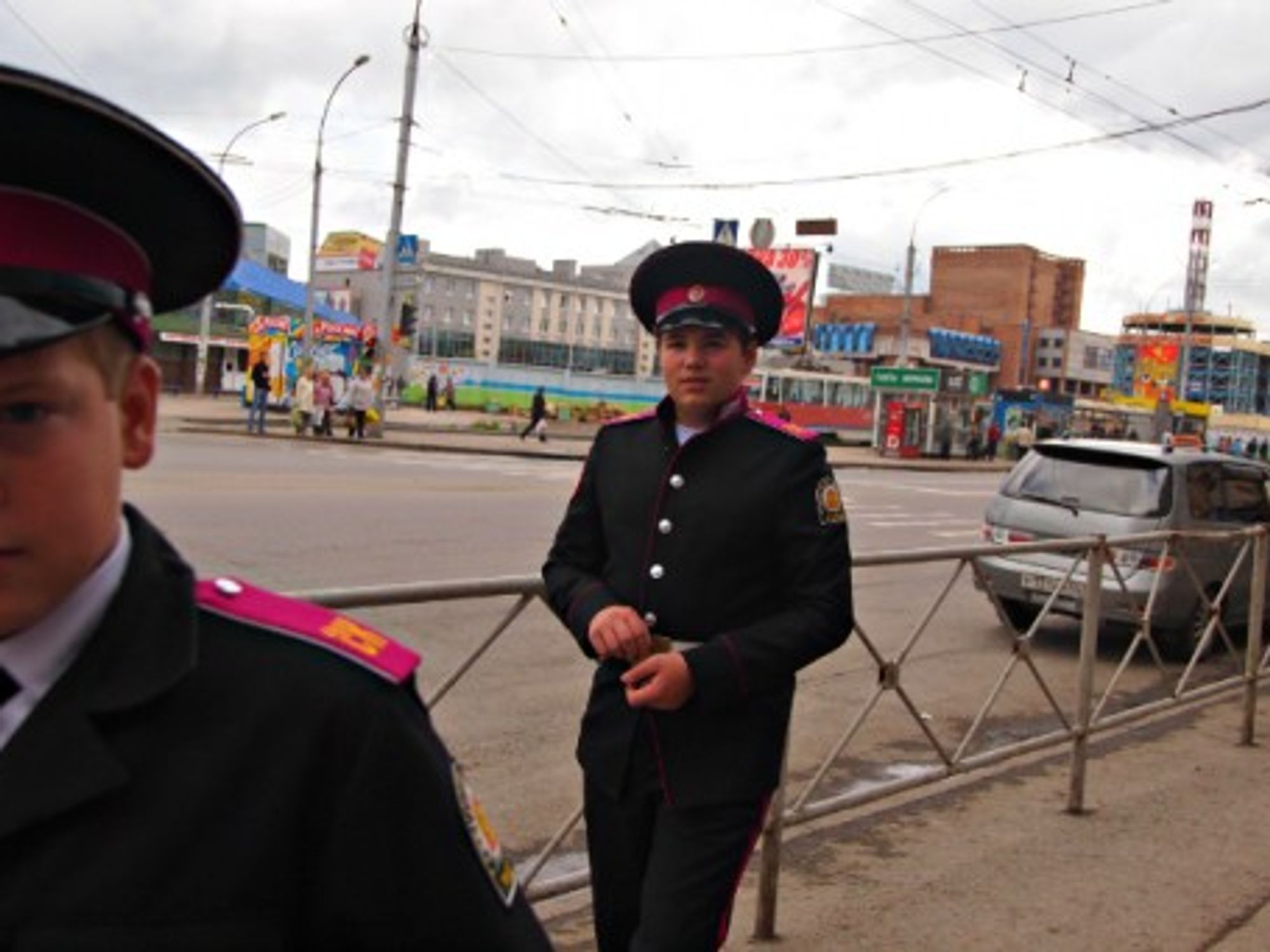 Siberian cadets in Novosibirsk