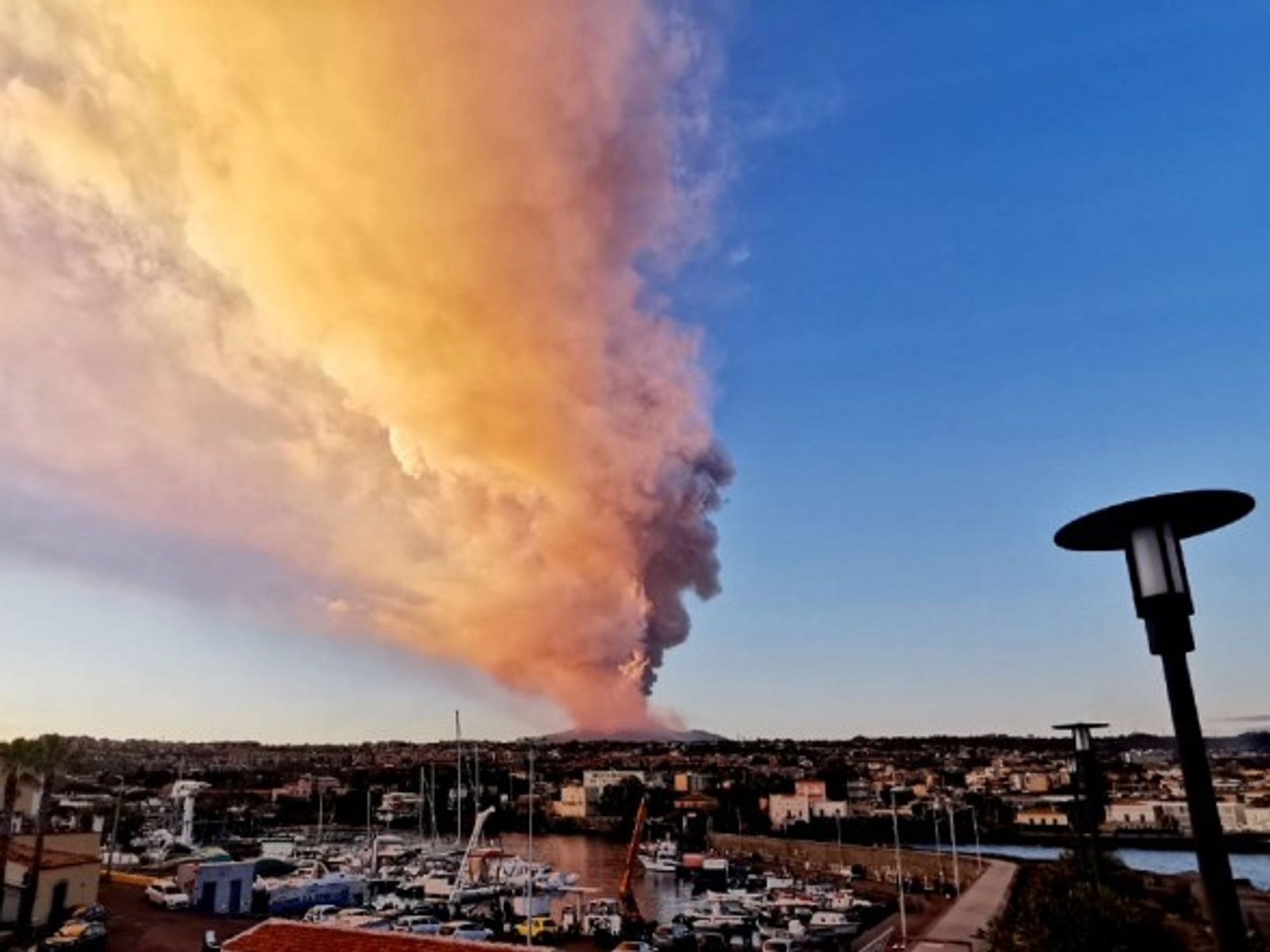 Sicily’s Mount Etna, one of the world’s most active volcanoes, spewed ashes and smoke in a new eruption