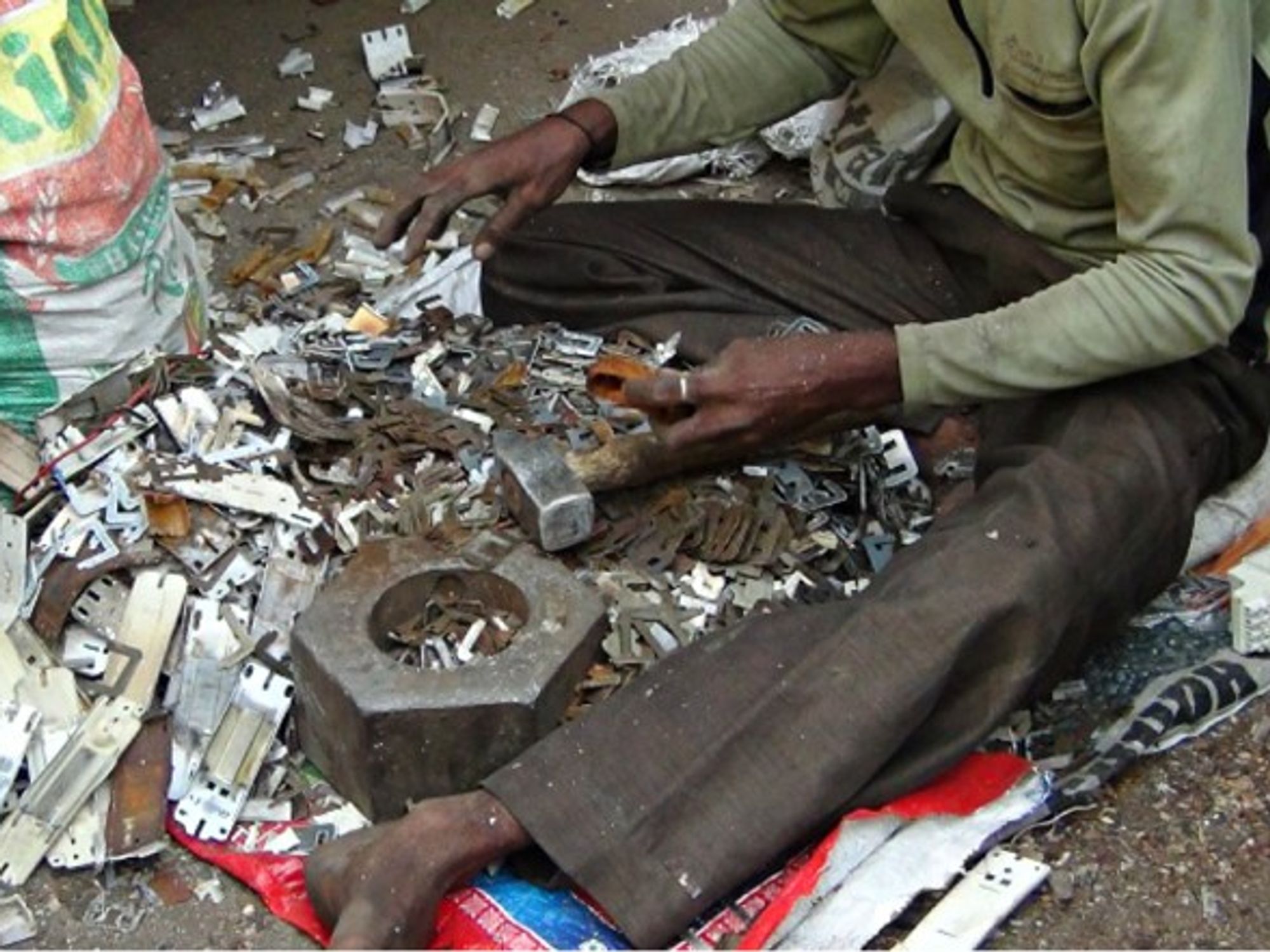 Sifting through e-waste in Seemapuri