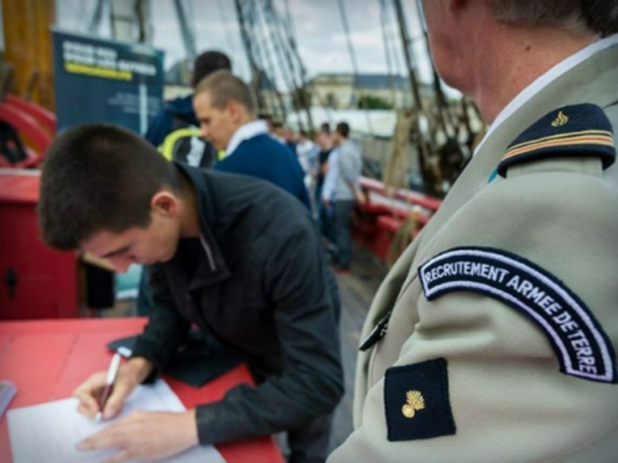 Signing up