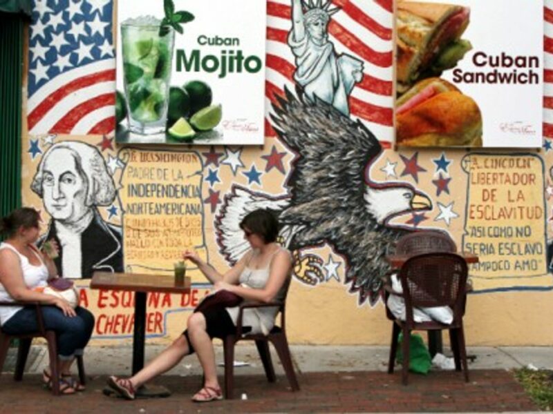 Sipping a mojito in Miami's Little Havana