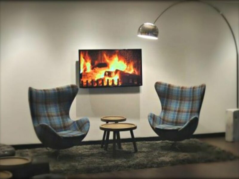 Sit by the virtual fire at the Edinburgh-Royal