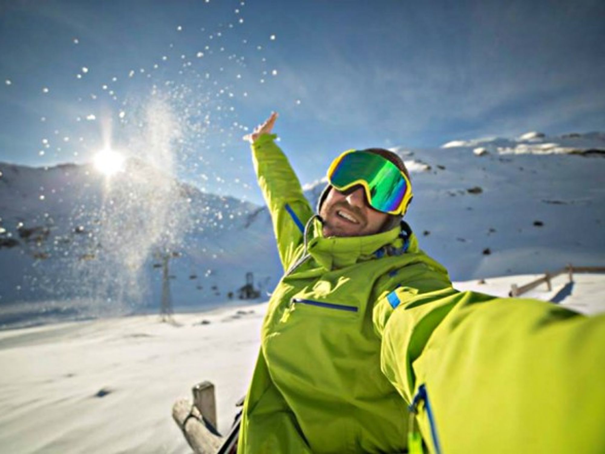 Ski, snow and sun