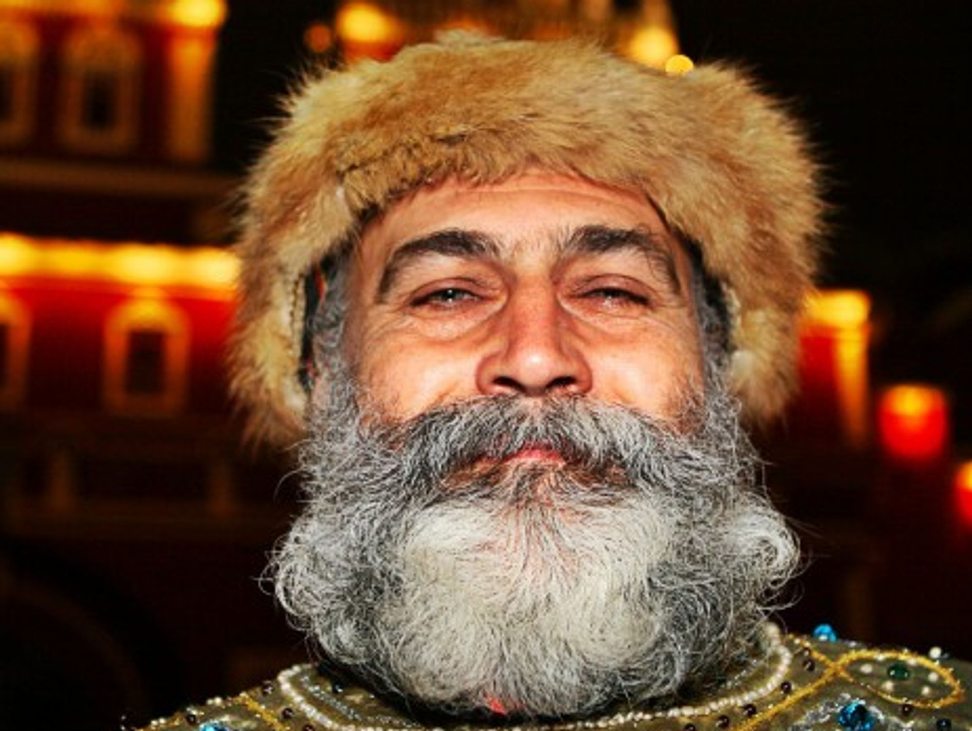 Smiling in Red Square