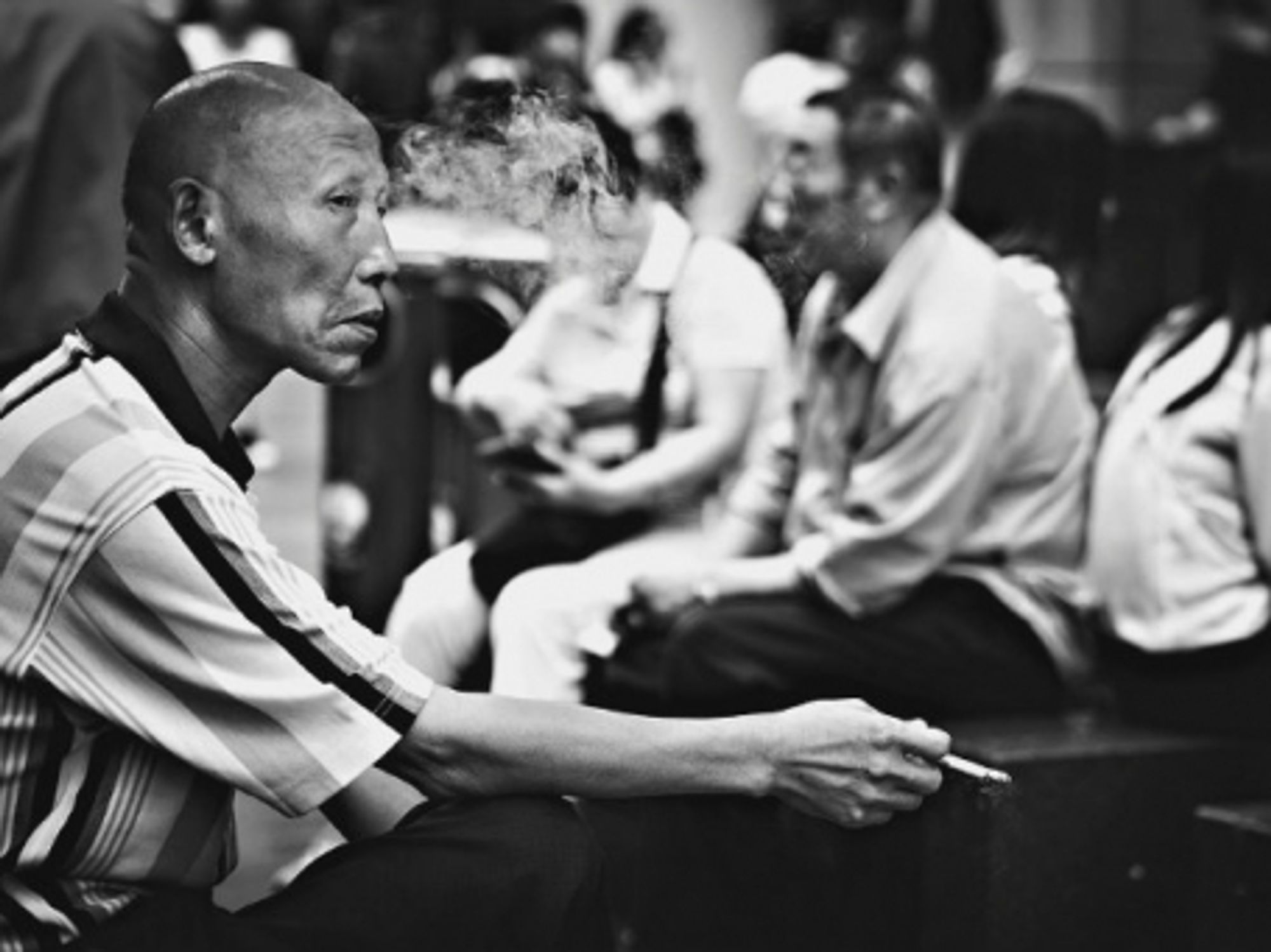 Smoking in Shanghai