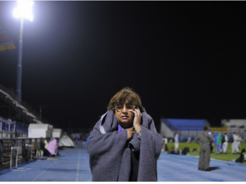 Snapshot: Plane Mourning, Chile Quake, Future King