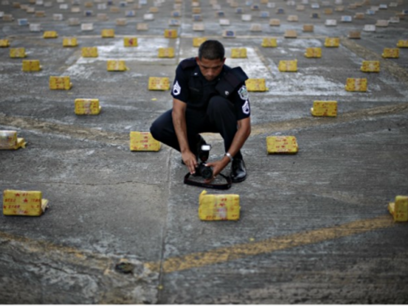 Snapshots: Cocaine In Panama City, Outrage In America, Sheep In Paris