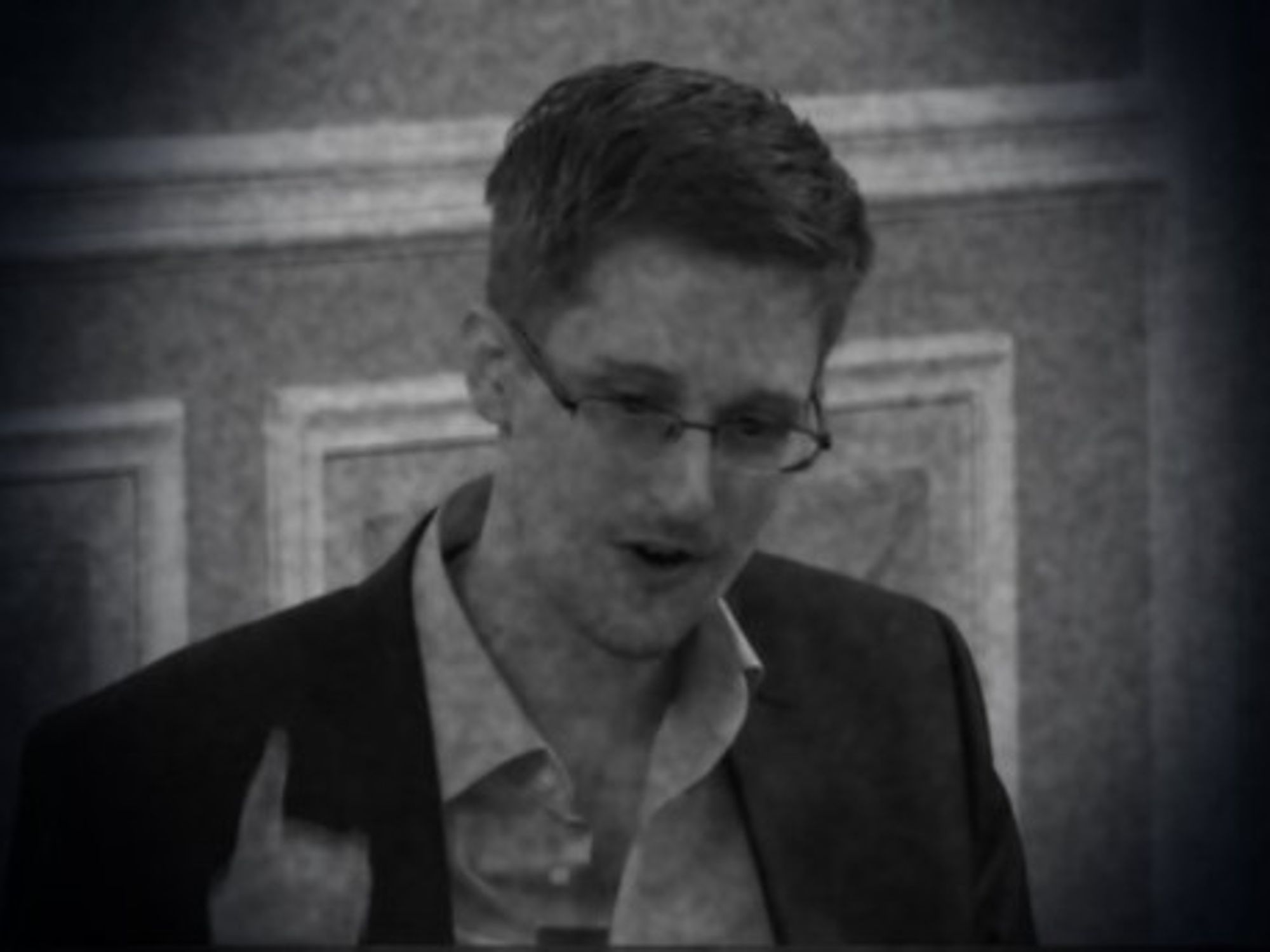 Snowden last month in Moscow