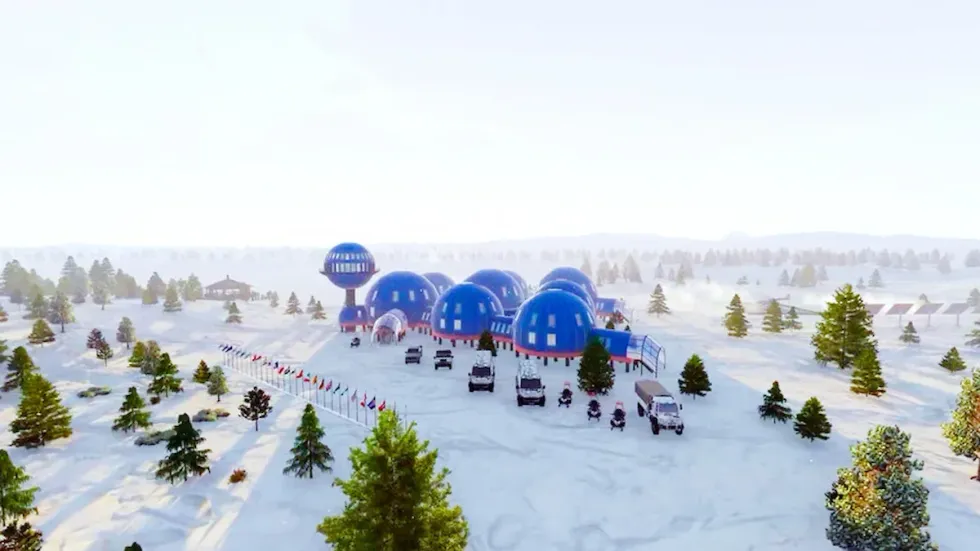Snowflake, a new generation of artic station