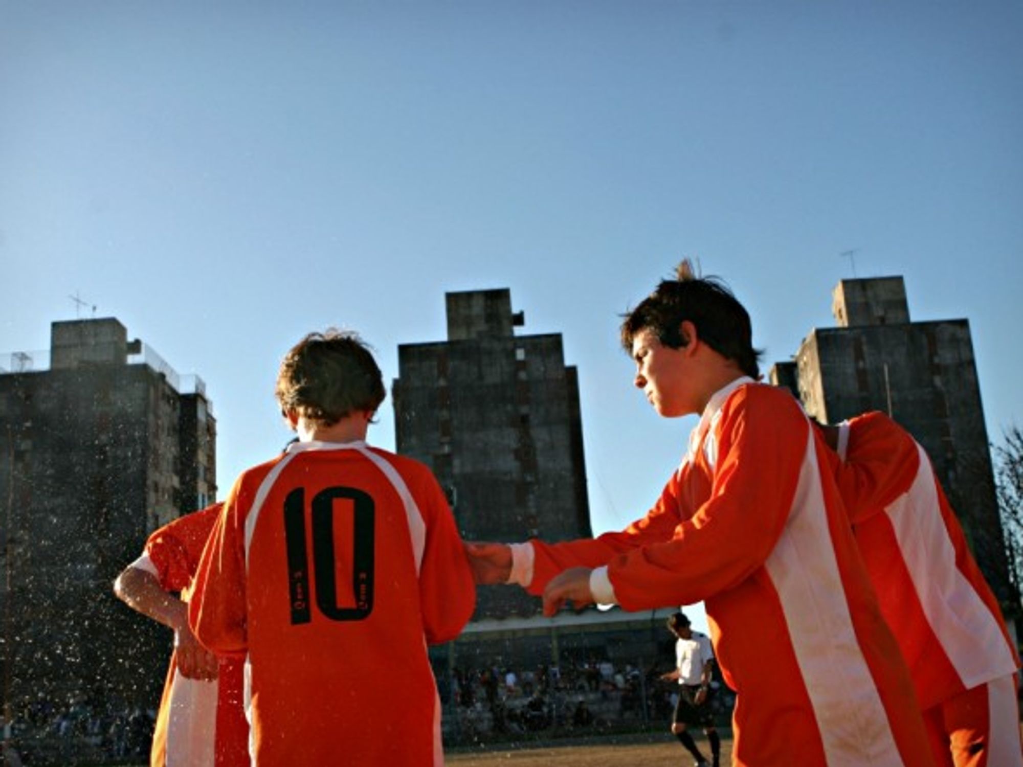 Soccer quarrels in Rosario, Argentina