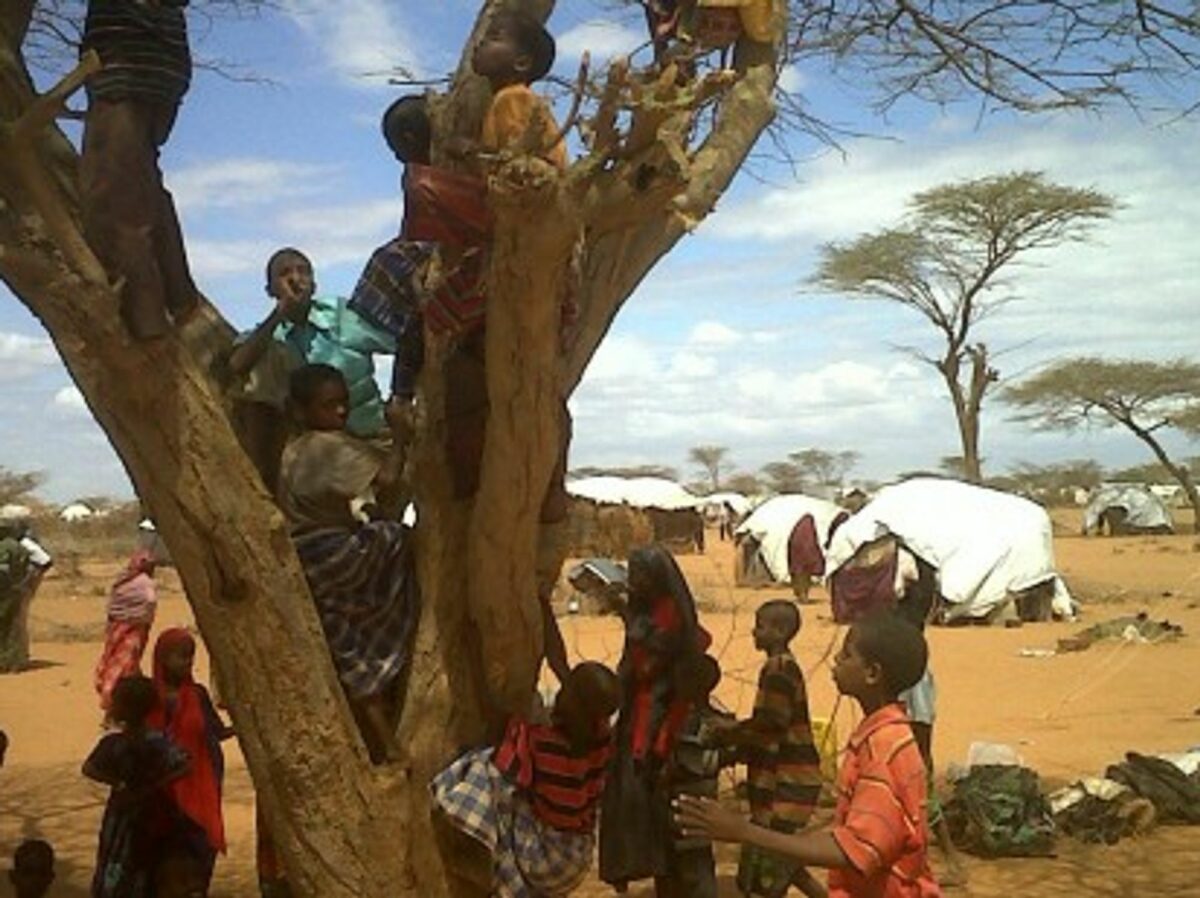 Somali refugees arrive every day in the Dadaab Refugee Camp in eastern Kenya.