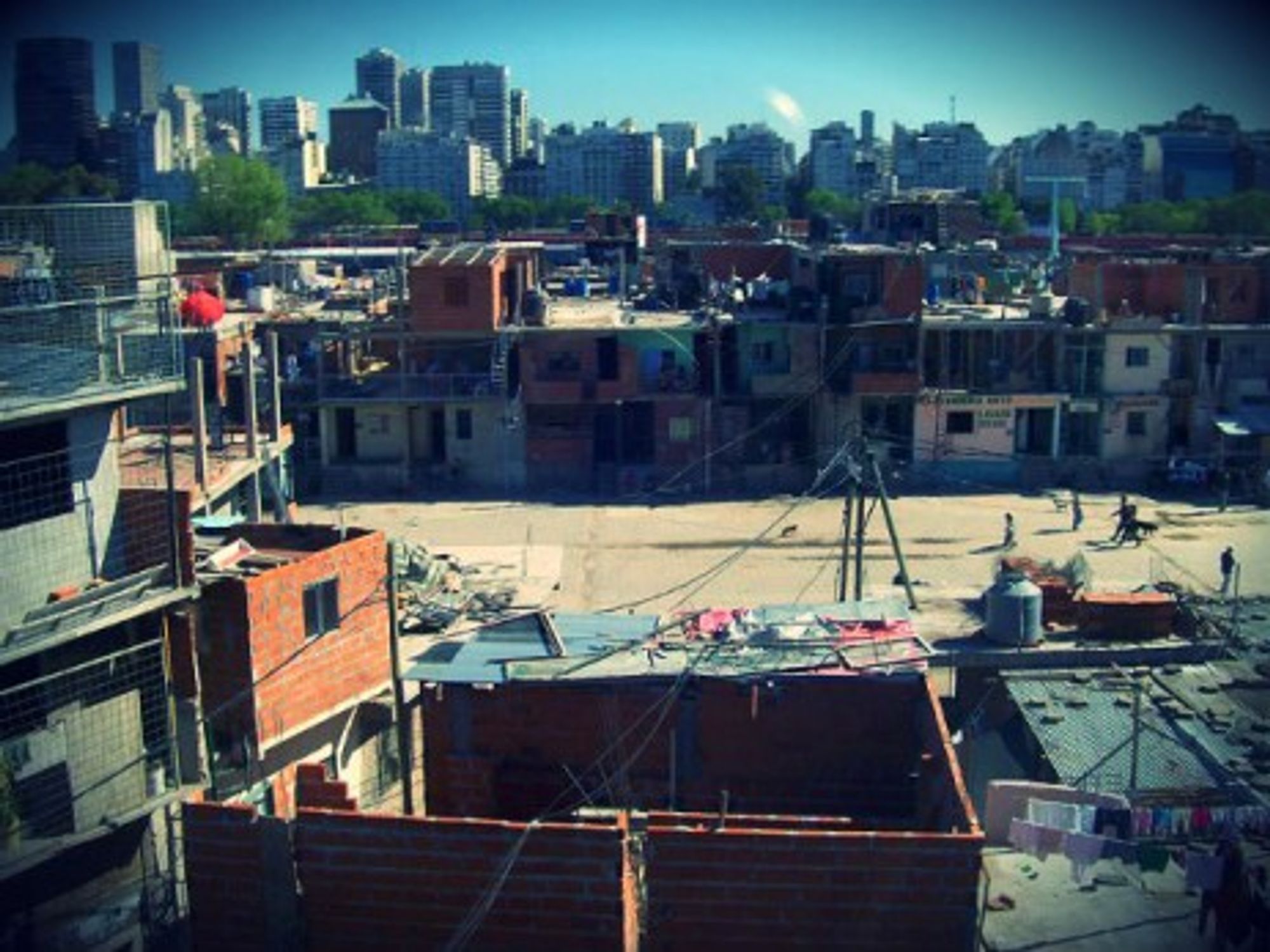 Some 4 million in and around the Argentine capital live in poverty