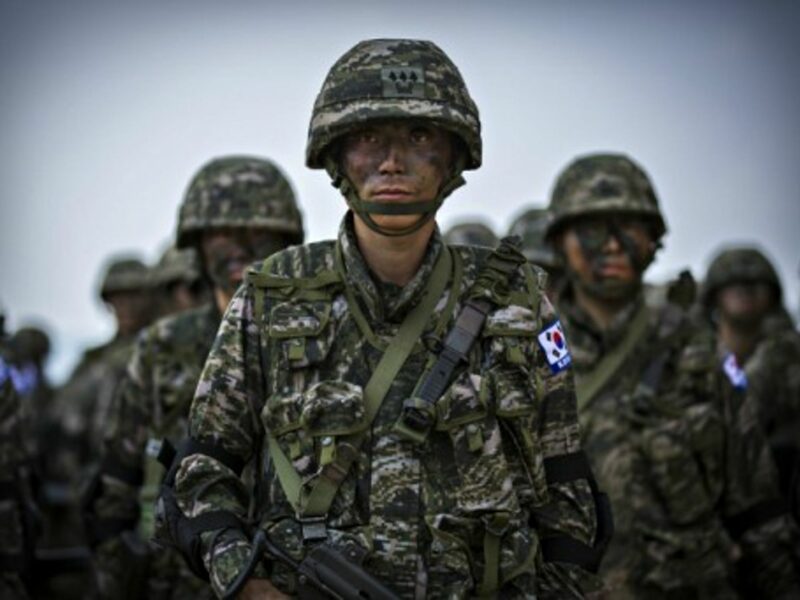 South Korean marines during operation Cobra Gold 2014