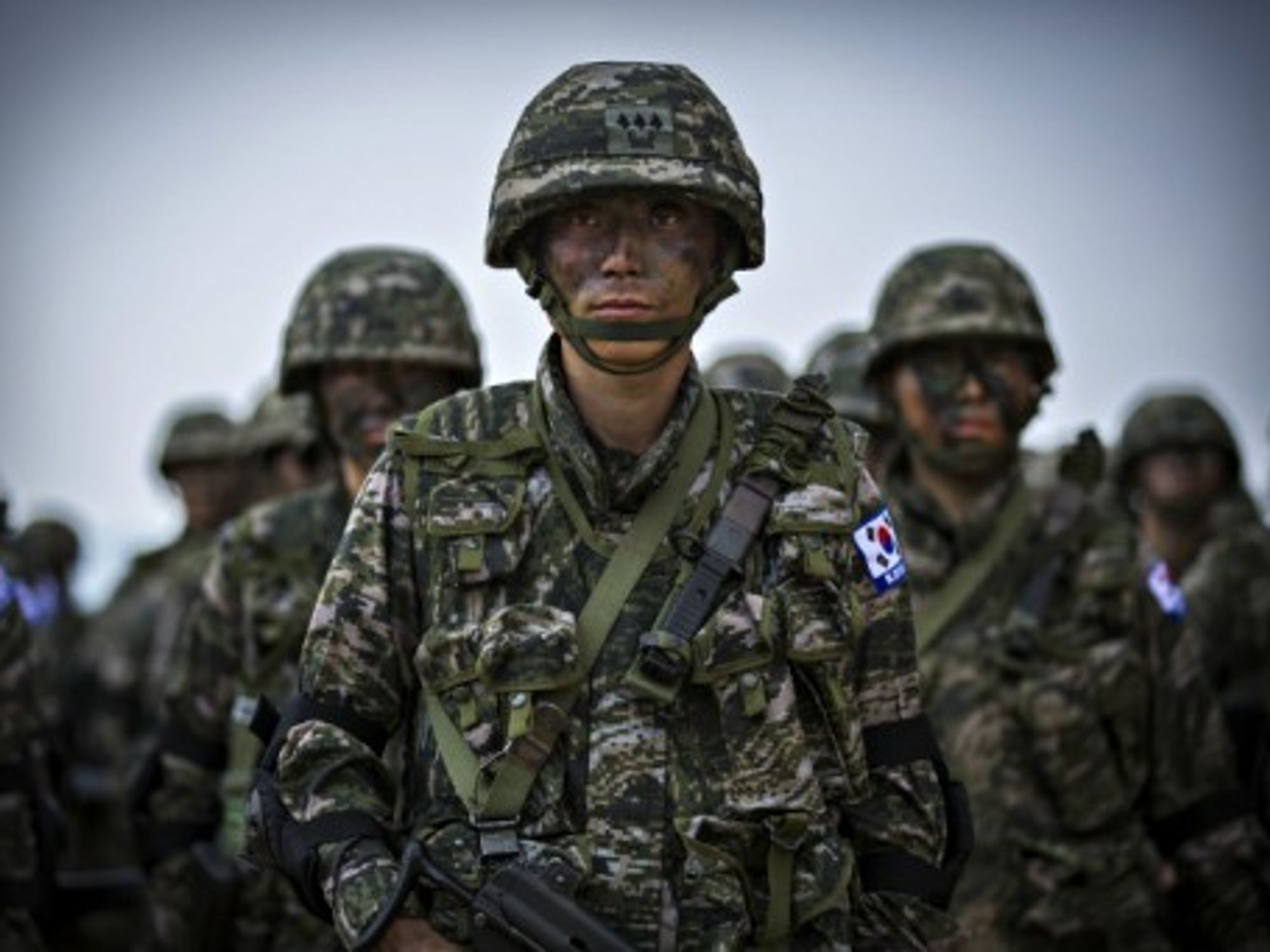 South Korean marines during operation Cobra Gold 2014