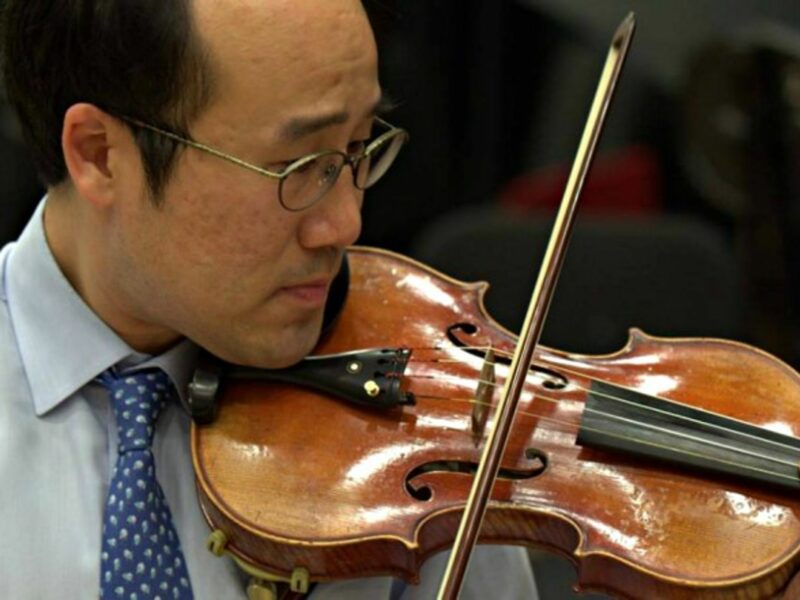 South Korean violinist Hyung Joon Won