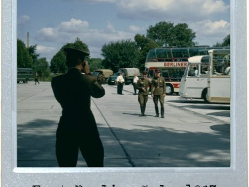 Soviet Soldiers Playing Tourist