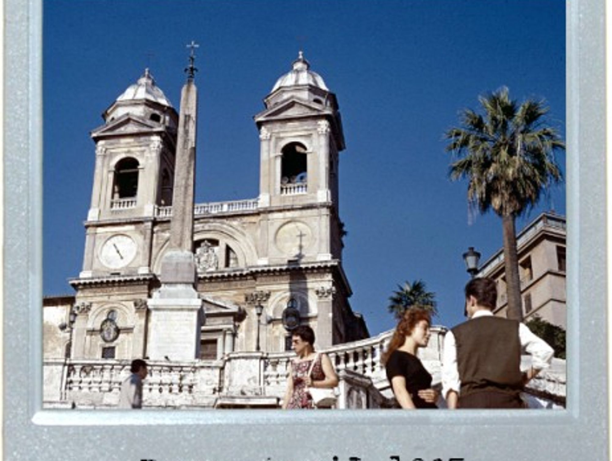 Spanish Steps To French Church
