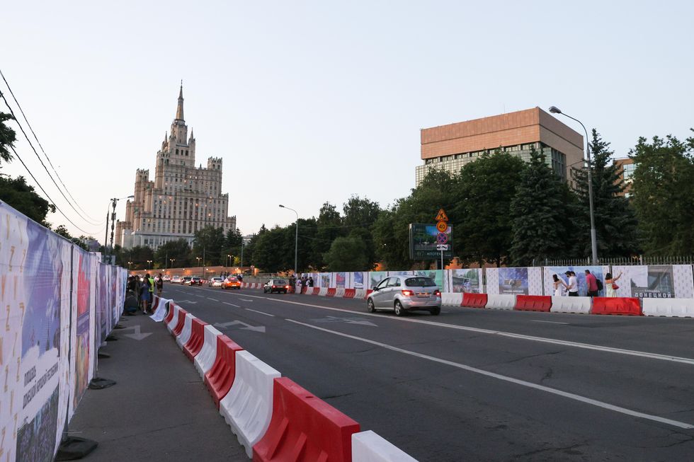 Square now named Donetsk People's Republic