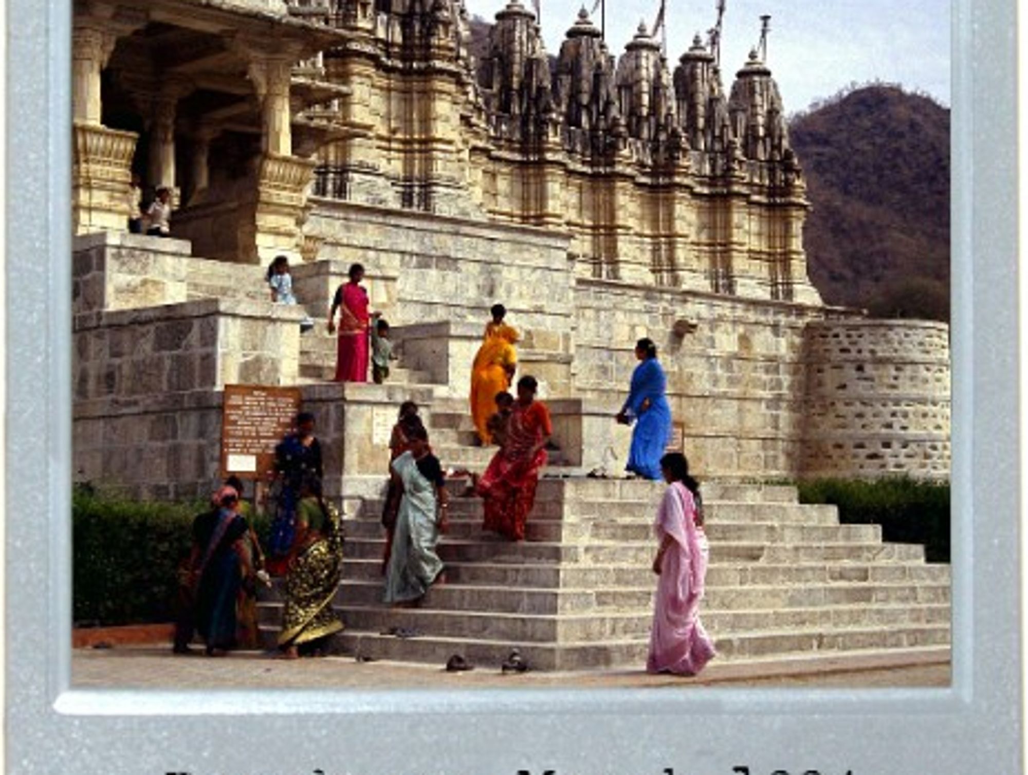 Stairs And Saris