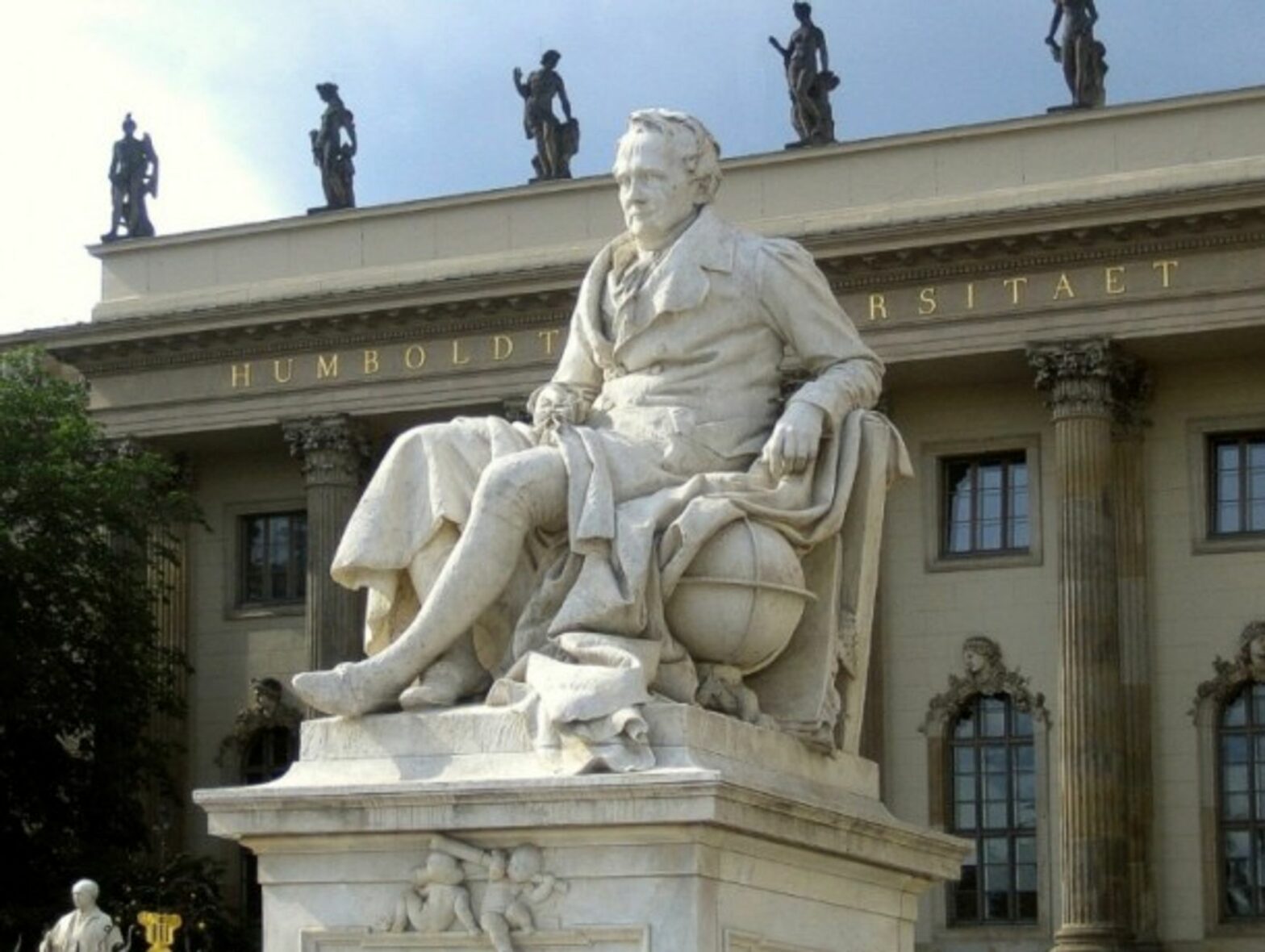 Statue of Alexander Von Humboldt in Berlin