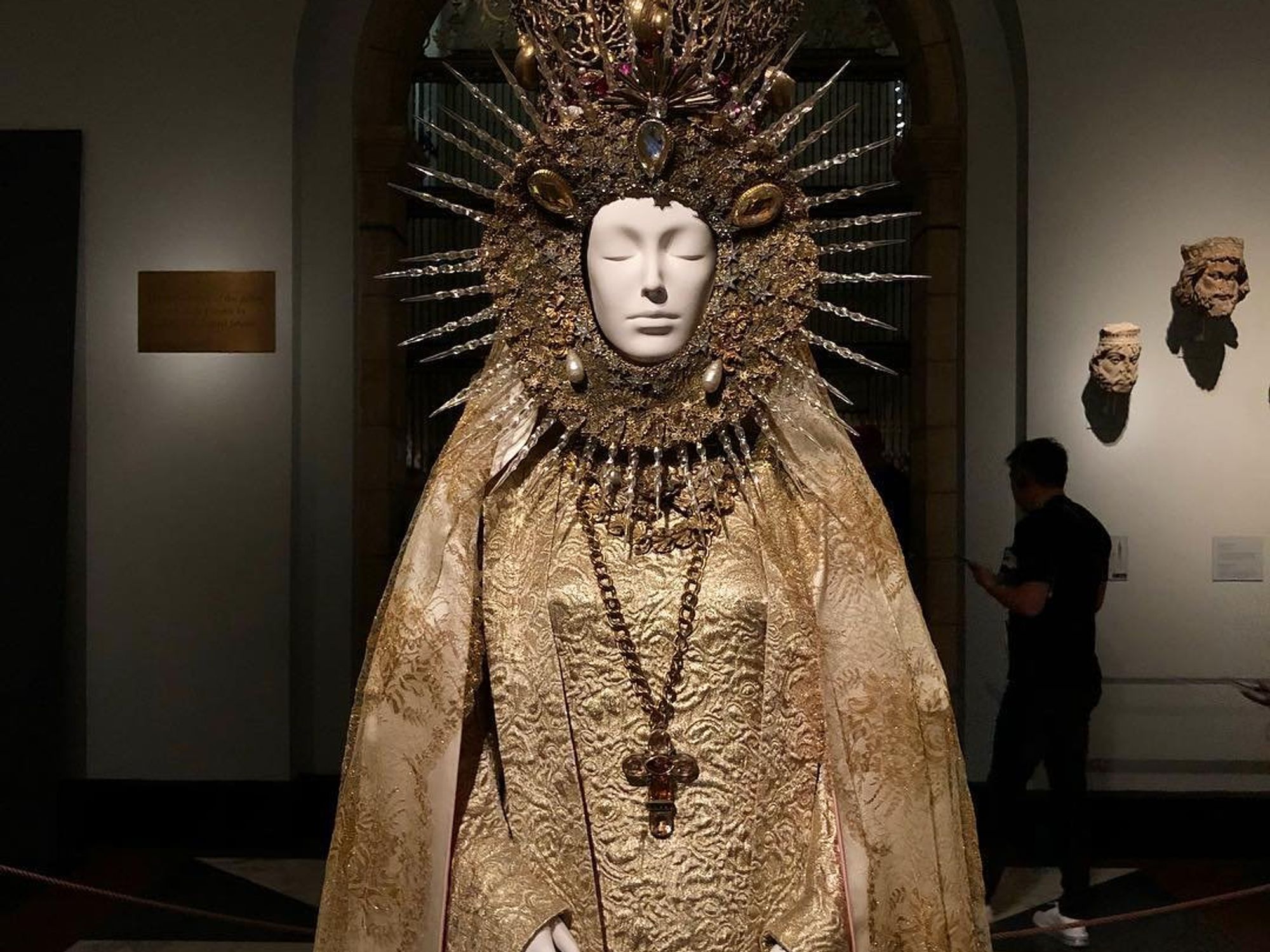 The Splendid Tale Of A Virgin Statue In Paris, Dressed In Yves Saint Laurent
