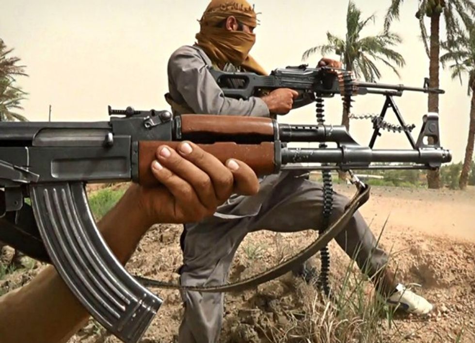 Still image from an ISIS propaganda video