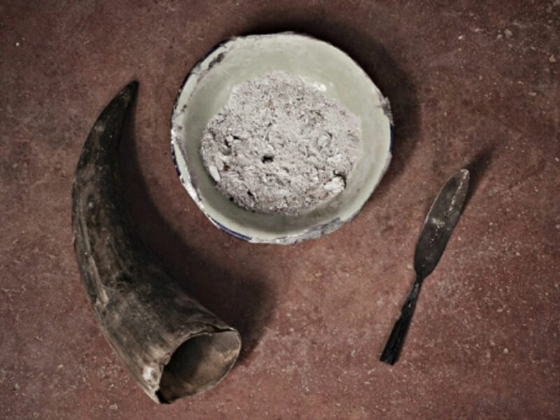 Still life of the instruments used in the practice of FGM in Kenya.
