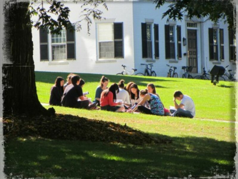 Students at Dartmouth College
