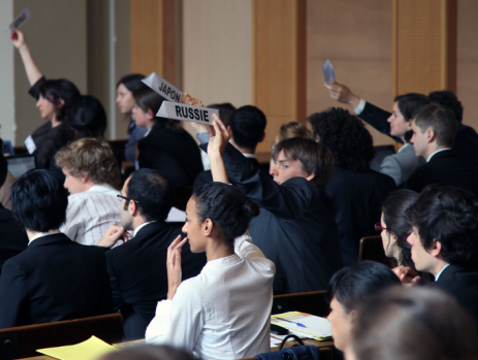 Students at Paris' elite liberal arts institution Sciences Po (Knowtex)
