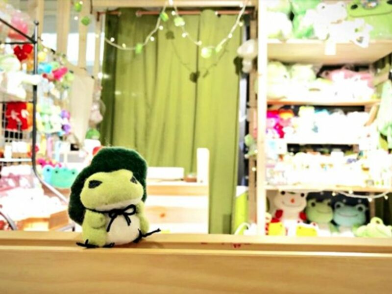 Stuffed Travel Frog