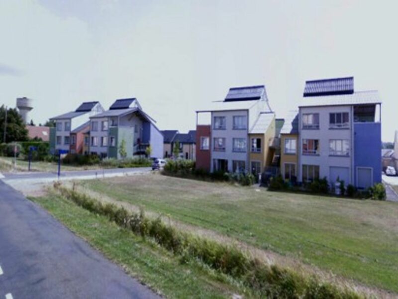 Suburban housing development near Caen in southwest France