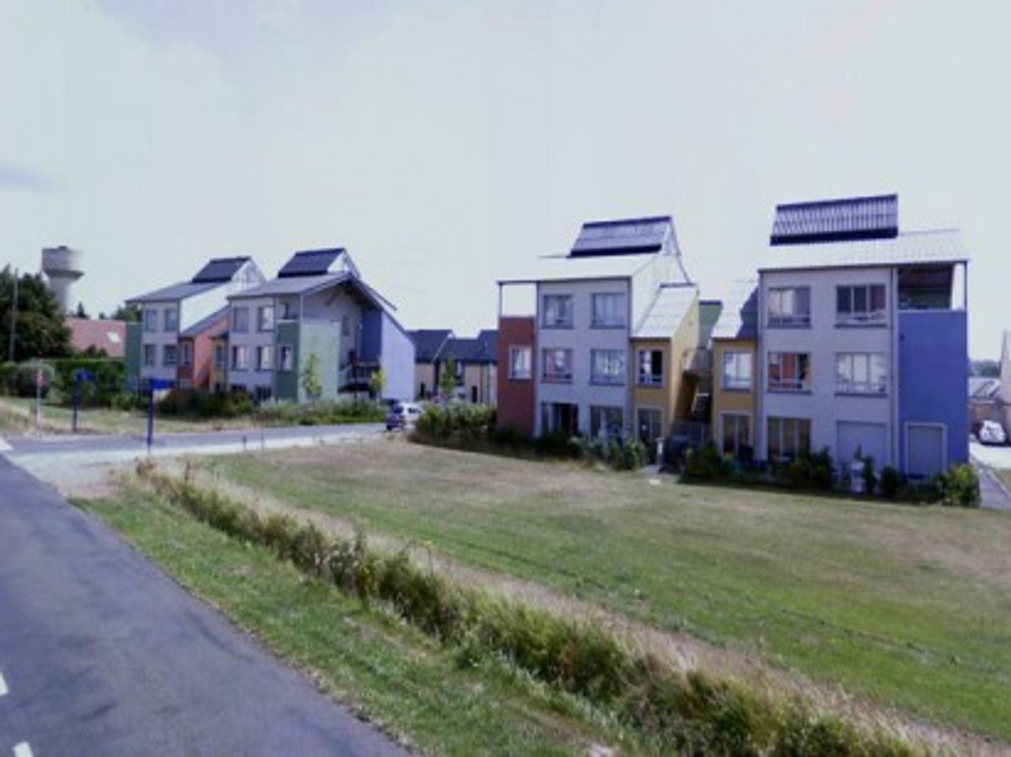 Suburban housing development near Caen in southwest France