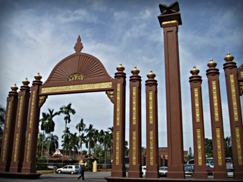 Sultan Ismail Petra Arch, Kota Bharu, Kelantan State, Malaysia