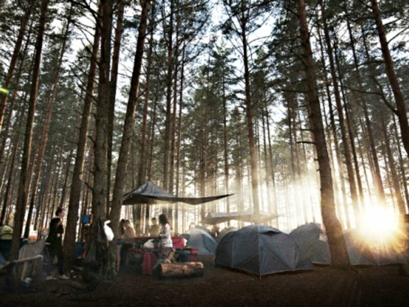 Summer camp in Tver, Russia