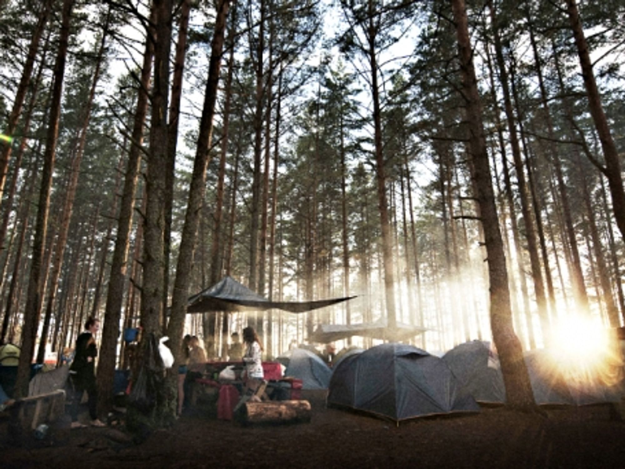 Summer camp in Tver, Russia