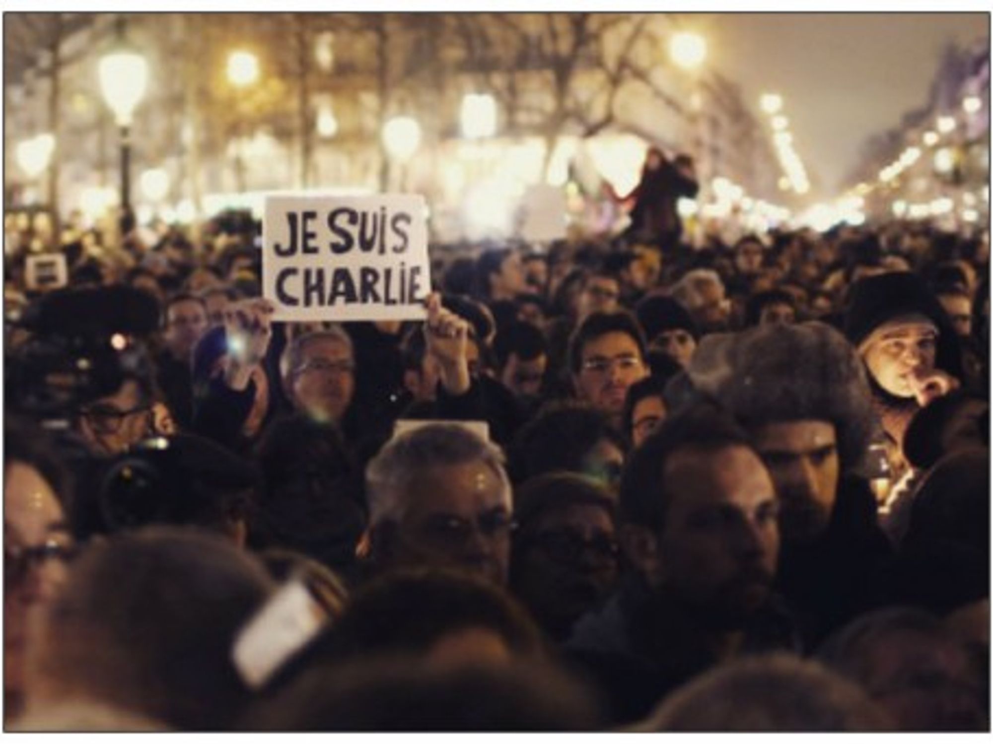 Sunday's demonstration in Paris