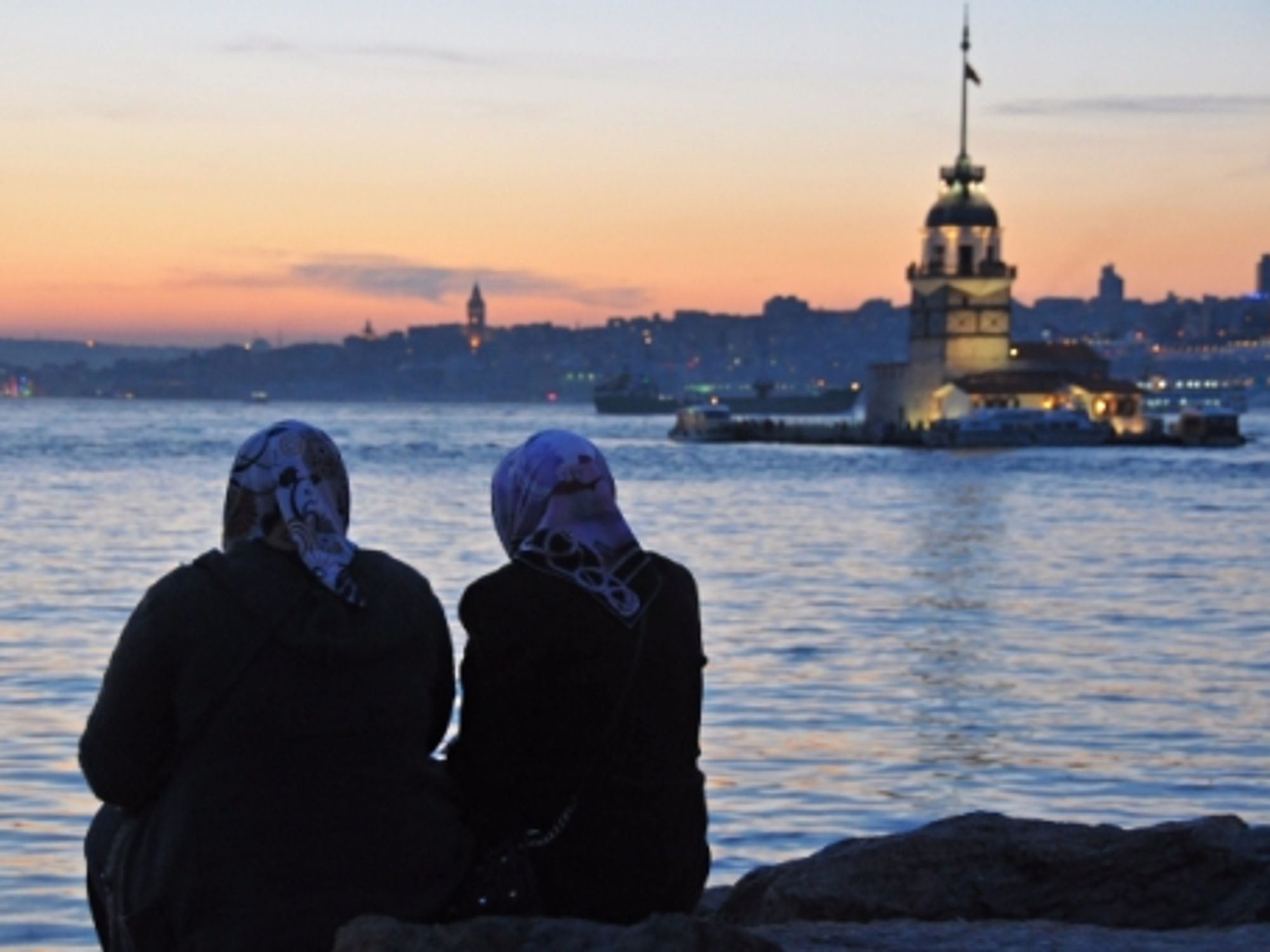Sunset in Istanbul